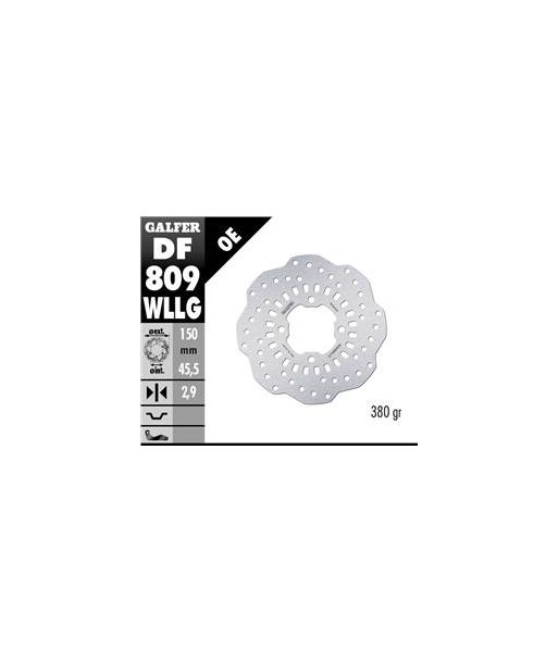 DISC WAVE FIXED FULL TYPE 150x2.9mm RACING TRIAL