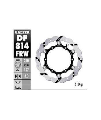 DISC WAVE FIXED 260x3mm