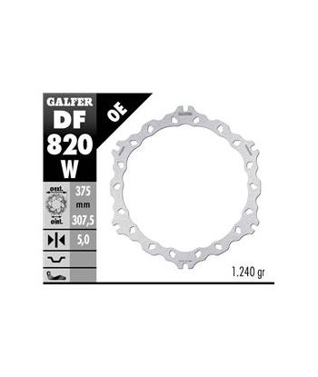 DISC WAVE FIXED 375x5mm