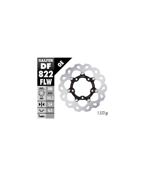 DISC CUBIQ FLOATING (C. STEEL) 300x5.6mm