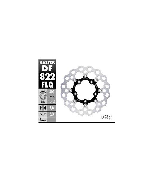 DISC WAVE FLOATING (C. STEEL) 300x5.6mm