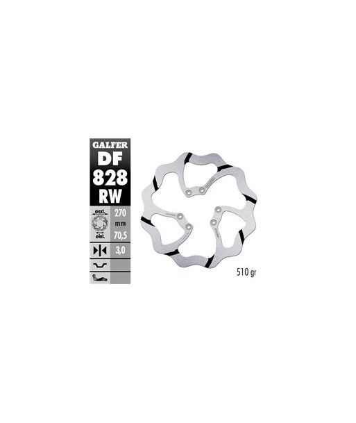 DISC WAVE FLOATING GROOVED (C. STEEL) 270x3mm