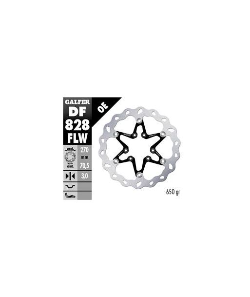 DISC WAVE FIXED GROOVED 270x3mm