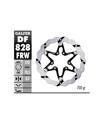 DISC WAVE FIXED 270x3mm
