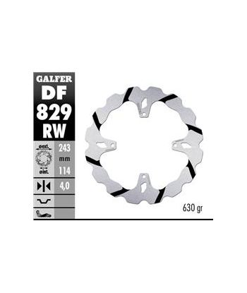 DISC WAVE FIXED 243x4mm