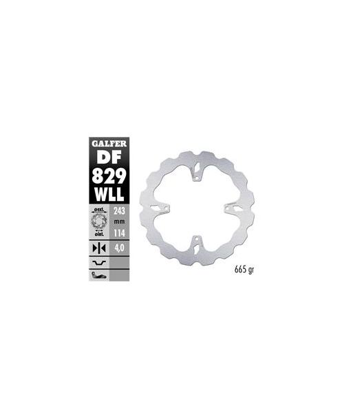 DISC WAVE FIXED SOLID 243x4mm