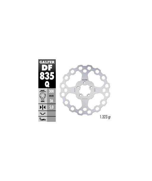 DISC CUBIQ FLOATING (C. STEEL) 300x5mm