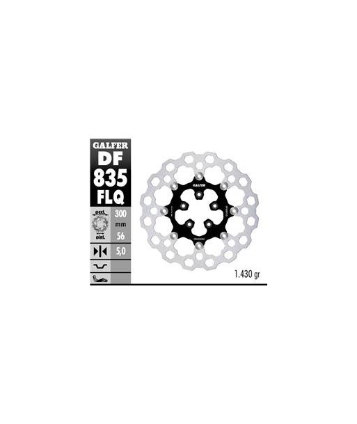 DISC CUBIQ FLOATING (C. STEEL) OVERSIZE 320x5mm