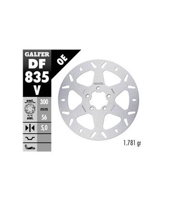 ROUND DISC FIXED 300x5mm