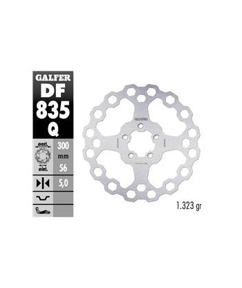 DISC CUBIQ FIXED 300x5mm