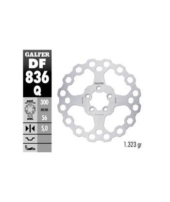 DISC CUBIQ FIXED 300x5mm