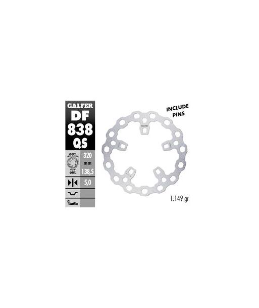 DISC CUBIQ FIXED OVERSIZED 320x5mm