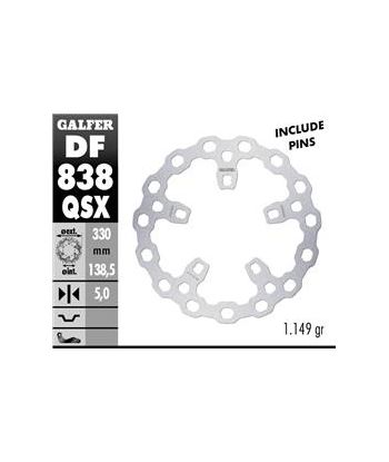 DISC CUBIQ FIXED SUPER OVERSIZE 330x5mm