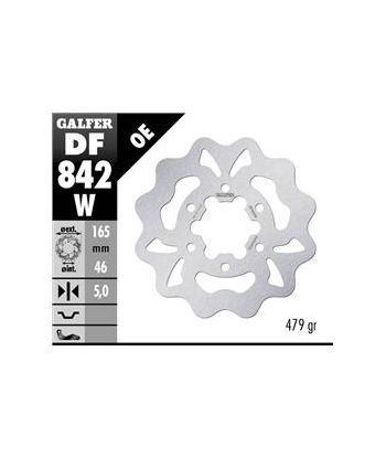 DISC WAVE FIXED 165x5mm