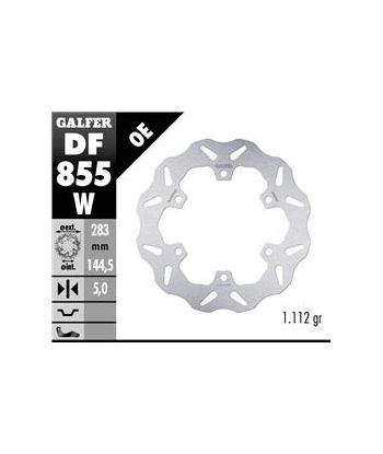 DISC WAVE FIXED 283x5mm