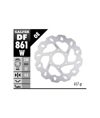 DISC WAVE FIXED 220x4mm