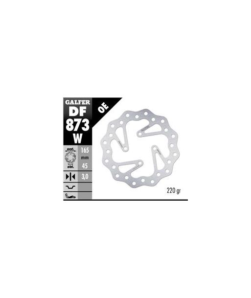 DISC WAVE FIXED 165x3mm