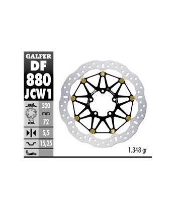 DISC WAVE FLOATECH RACING 320X5.5MM