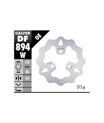 DISC WAVE FIXED 170x4mm