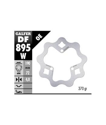 DISC WAVE FIXED 190x4mm