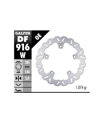 DISC WAVE FIXED 285x5mm