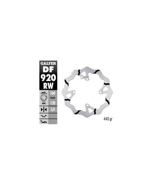 DISC WAVE FIXED 260x3mm