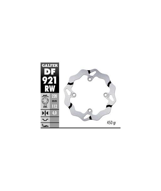 DISC WAVE FIXED 220x4mm