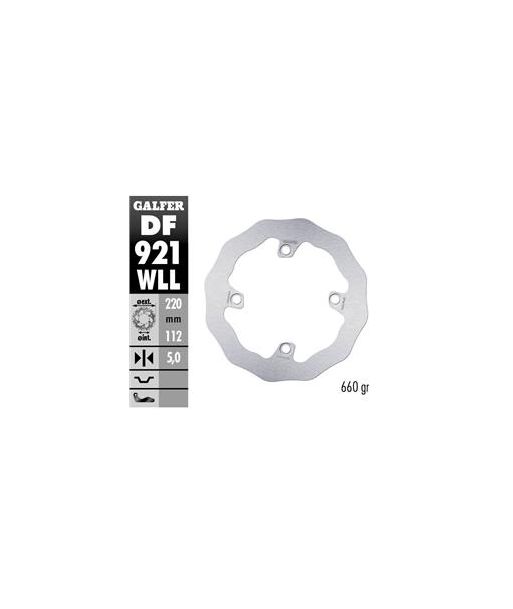 DISC WAVE FIXED SOLID 220X5MM