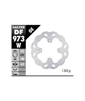 DISC WAVE FIXED 245x6mm YAMAHA YXF 1000