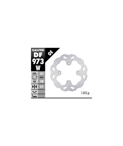DISC WAVE FIXED 245x6mm YAMAHA YXF 1000
