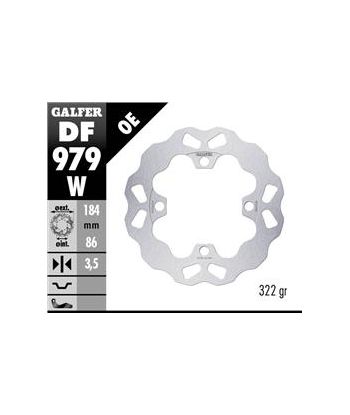 DISC WAVE FIXED 245X6MM YAMAHA YXR 700 RHINO REAR