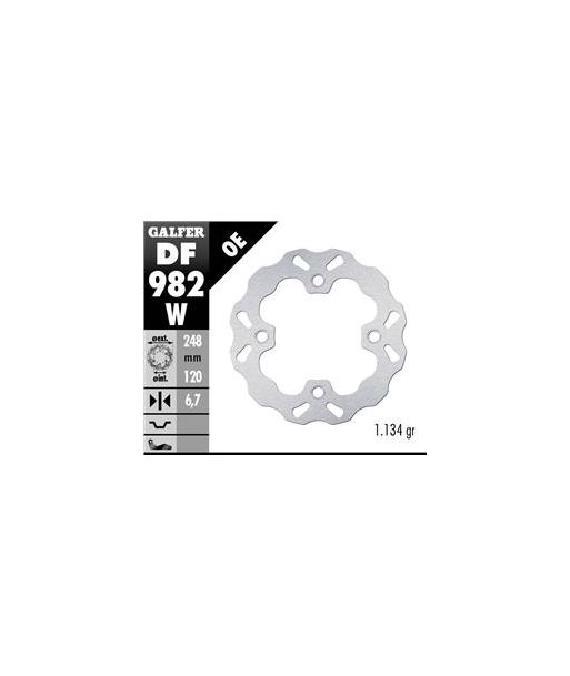DISC WAVE FIXED 248x6.9mm POLARIS XP 1000 (2016)
