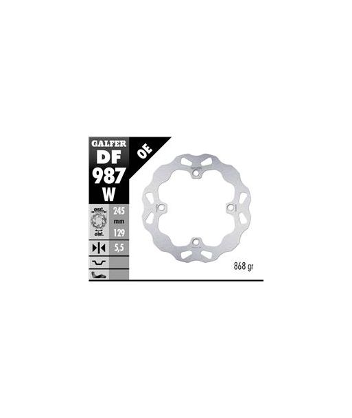 DISC WAVE FIXED 245x5.5mm