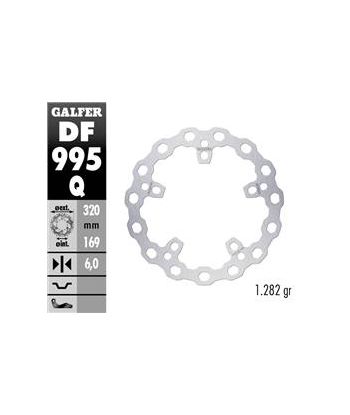 DISC CUBIQ FIXED 320X6 MM