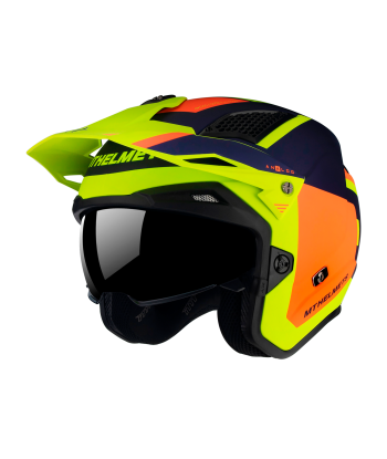 Casco Trial District SV S Analog D27 Mate - MT...