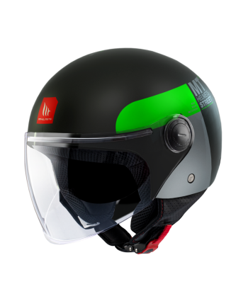 Casco Jet Street Inboard D6 Mate - MT Helmets