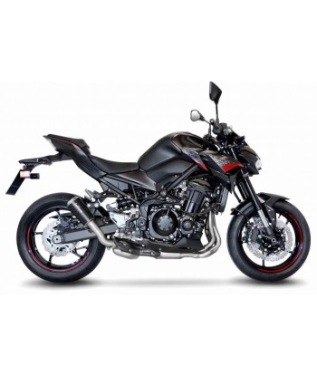 SILENCIOSO LV-10 BLACK EDITION KAWASAKI Z900 20 E4 INOX