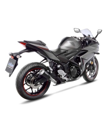 SILENCIOSO LV-10 BLACK YAMAHA MT-25 15/17 MT-03 16/18 E3/E4