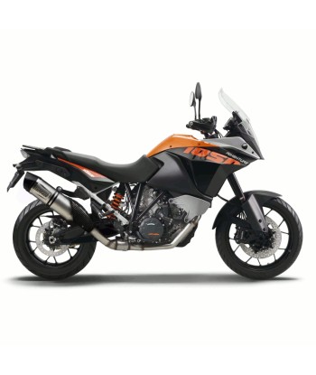 SILENCIOSO SBK LV ONE EVO KTM 1050 ADV - 1190/R ADV - 1290 SUPER ADV INOX W/BAGS