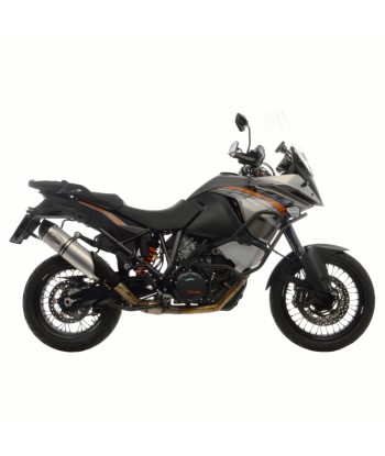 SILENCIOSO SBK LV ONE EVO KTM 1050 ADV - 1190/R ADV - 1290 SUPER ADV INOX W/BAGS