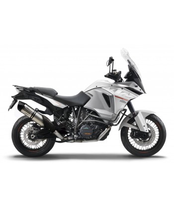 SILENCIOSO SBK LV ONE EVO KTM 1050 ADV - 1190/R ADV - 1290 SUPER ADV INOX W/BAGS