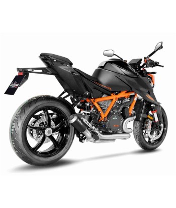 SILENCIOSO SLIP-ON LV-10 KTM 1290 SUPER DUKE GT/R 17/19 E4 BLACK INOX