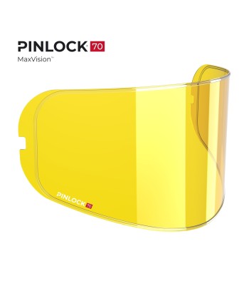 DKS 157 LAMINA PINLOCK MAX VISION PARA PANTALLA MT-V-12 AMARILLA