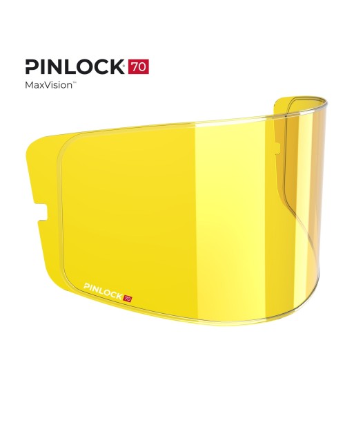 DKS 155 LAMINA PINLOCK MAX VISION PARA PANTALLA MT-V-09 AMARILLA