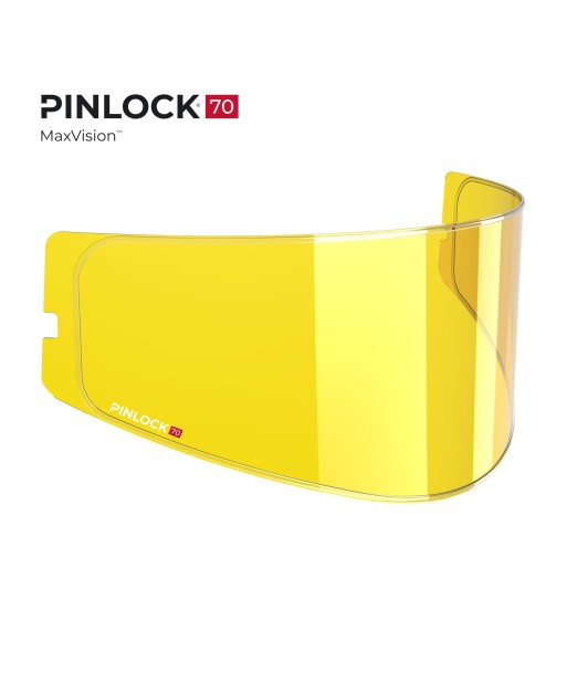 DKS 193 LAMINA PINLOCK MAX VISION PARA PANTALLA MT-V-16 AMARILLA