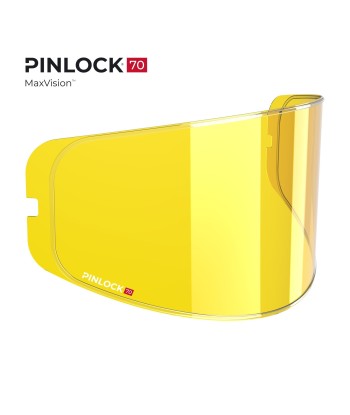 DKS 209 LAMINA PINLOCK MAX VISION PARA PANTALLA MT-V-14 AMARILLA