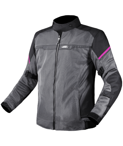 LS2 RIVA BLACK DARK GREY PINK