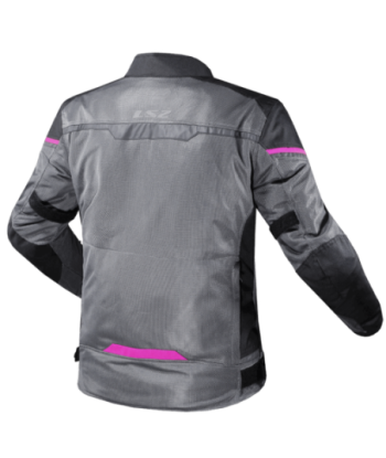 LS2 RIVA BLACK DARK GREY PINK
