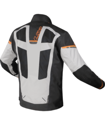 LS2 SCOUT BLACK GREY ORANGE
