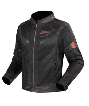 LS2 GARDA AIR BLACK RED